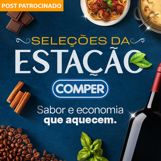 Comper lan&ccedil;a revista &lsquo;Sele&ccedil;&otilde;es da Esta&ccedil;&atilde;o&rsquo; com ofertas exclusivas para o inverno