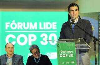 Riedel defende protagonismo de MS na COP 30 com produ&ccedil;&atilde;o aliada &agrave; preserva&ccedil;&atilde;o