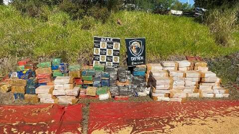 Carga de soja com 7,2 toneladas de maconha &eacute; apreendida em SP