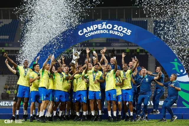 Brasil enfrenta M&eacute;xico, Marrocos e Espanha no Mundial Sub-20