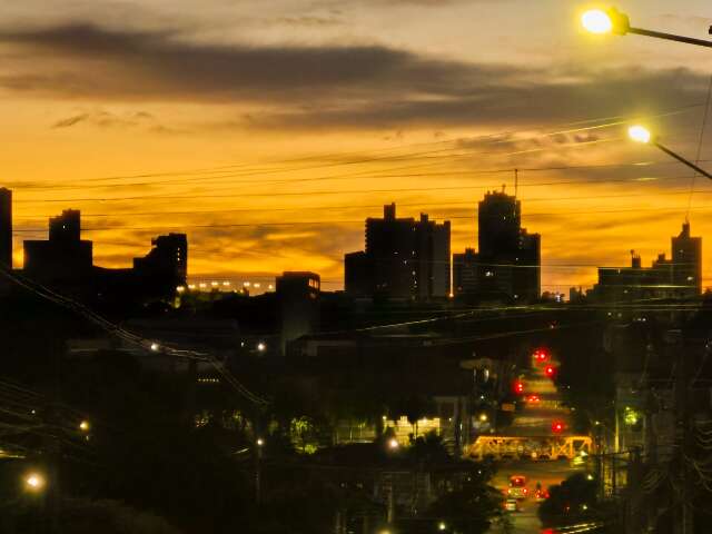 Campo Grande ter&aacute; semana de temperaturas amenas e pancadas de chuva isoladas