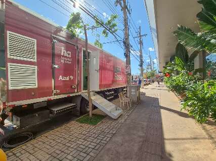 Carreta do Amor atende mulheres no Centro e refor&ccedil;a a import&acirc;ncia da preven&ccedil;&atilde;o 