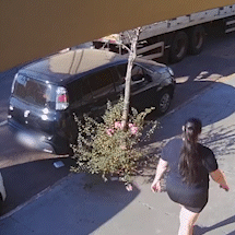 Professora busca motorista que bateu em carro e causou preju&iacute;zo de R$ 7 mil