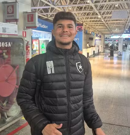 Bruninho Samudio viaja &agrave; Europa pela primeira vez para torneio com o Botafogo