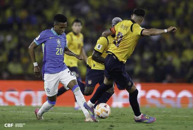 Brasil empata sem gols com o Equador na estreia de Ancelotti