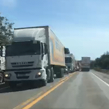 Motoristas enfrentam fila de 10 km na BR-163 devido a obras de restaura&ccedil;&atilde;o