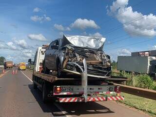 Acidente entre 4 ve&iacute;culos causa congestionamento de mais de&nbsp;5 km&nbsp;em rodovia