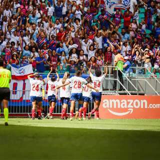 Na Arena Fonte Nova, Bahia triunfa sobre a Ferrovi&aacute;ria no Brasileiro feminino