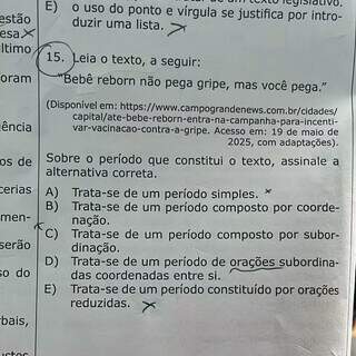 Matéria do Campo Grande News é citada em questão de concurso Matéria do Campo Grande News é citada em questão de concurso
