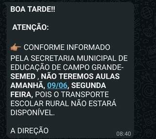 Alunos da zona rural da Capital ficam sem aula por falta de transporte escolar Alunos da zona rural da Capital ficam sem aula por falta de transporte escolar