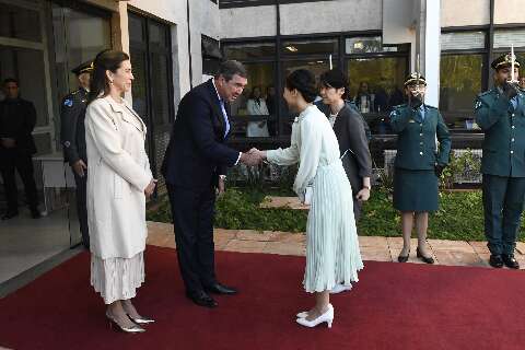 Riedel destaca Rota Bioce&acirc;nica e parcerias com Jap&atilde;o em encontro com princesa