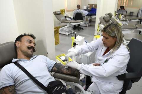 Hemosul de MS participa de campanha nacional de doa&ccedil;&atilde;o de sangue