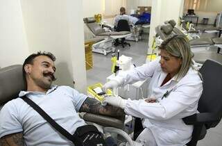 Hemosul de MS participa de campanha nacional de doa&ccedil;&atilde;o de sangue