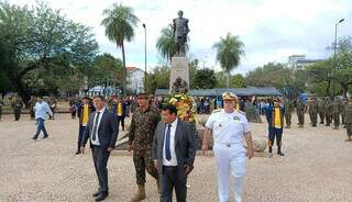 Corumbá celebra retomada com feriado e ato público na praça da Independência Corumbá celebra retomada com feriado e ato público na praça da Independência