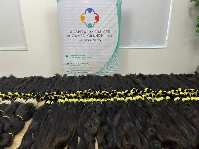 Hospital vende cabelo por at&eacute; R$ 4,5 mil o quilo em a&ccedil;&atilde;o solid&aacute;ria
