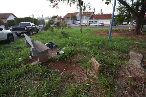 Programa enfraquece e, sem parceria, Capital lida com abandono de &aacute;reas p&uacute;blicas