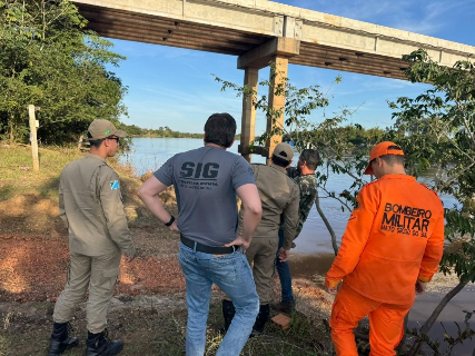 M&eacute;dica desaparece no Rio Ivinhema ap&oacute;s cair de ponte na BR-376