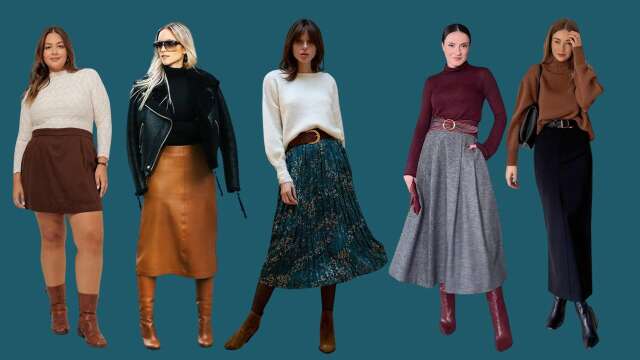 O inverno chegou: saiba como usar saia com bota