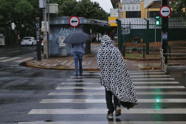 Inmet emite alerta de &ldquo;perigo&rdquo; para queda de at&eacute; 5&ordm;C durante a madrugada em MS