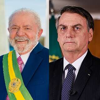 Inclu&iacute;do em pesquisa, Bolsonaro fica &agrave; frente em disputa com Lula