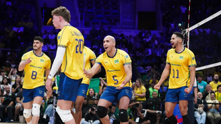 Brasil vence China no v&ocirc;lei e assume lideran&ccedil;a da Liga das Na&ccedil;&otilde;es