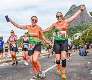 Milene largou MS para festejar seus 42 anos correndo 42 km na Espanha