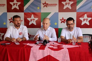 Rui Falcão faz campanha em Campo Grande pela presidência nacional do PT Rui Falcão faz campanha em Campo Grande pela presidência nacional do PT