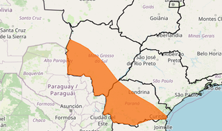 Meteorologia inclui 50 municípios de MS em alerta de chuvas intensas Meteorologia inclui 50 municípios de MS em alerta de chuvas intensas