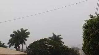 Nevoeiro cobre Capital e mais 2 cidades que est&atilde;o sob alerta de temporal