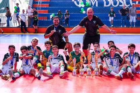 Finais da Copa Pelezinho consagram campe&otilde;es em quatro categorias