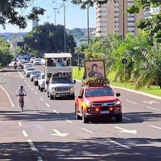 Carreata marca &uacute;ltimo dia da Festa da Padroeira de Mato Grosso do Sul