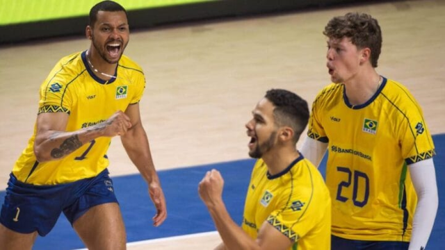 Com Judson entre os 3 melhores, Brasil vence Pol&ocirc;nia na Liga das Na&ccedil;&otilde;es