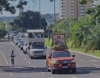 Carreata marca &uacute;ltimo dia da Festa da Padroeira de Mato Grosso do Sul