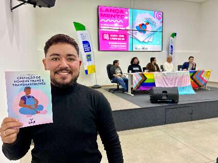 Cartilha in&eacute;dita orienta sobre gesta&ccedil;&atilde;o de homens trans em MS
