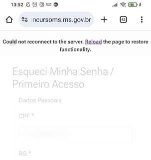 Candidatos seguem com problemas para se inscrever em concurso dos Bombeiros