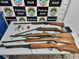Rev&oacute;lveres e pistolas lideram apreens&otilde;es em MS e alimentam crimes contra a vida