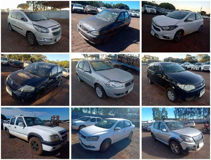 Leil&atilde;o do Detran com S10, Onix, Voyage e motos tem arremate nesta quinta