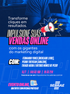 Sebrae promove evento online com oficinas pr&aacute;ticas para ajudar empres&aacute;rios