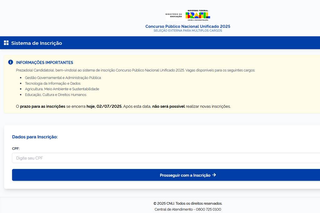 Falso site do &quot;Enem dos Concursos&quot; tenta roubar CPF de candidatos