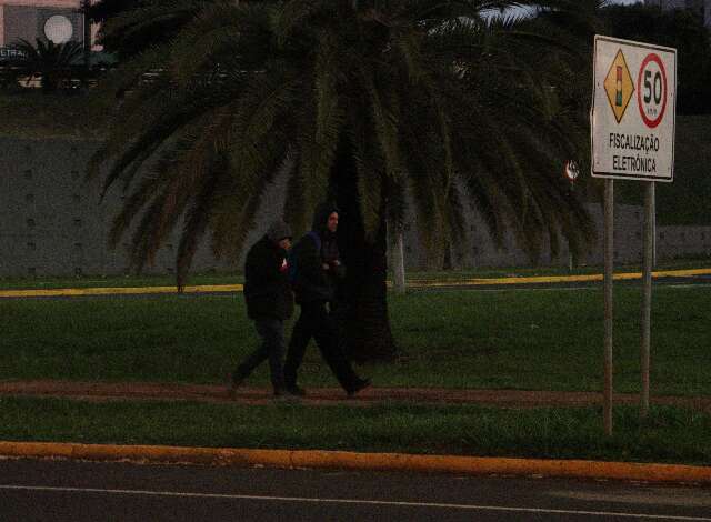 Frio intenso: sensa&ccedil;&atilde;o t&eacute;rmica chega a -3,1&ordm;C em Campo Grande