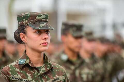 MS registra 722 mulheres no 1&ordm; ano de alistamento militar feminino