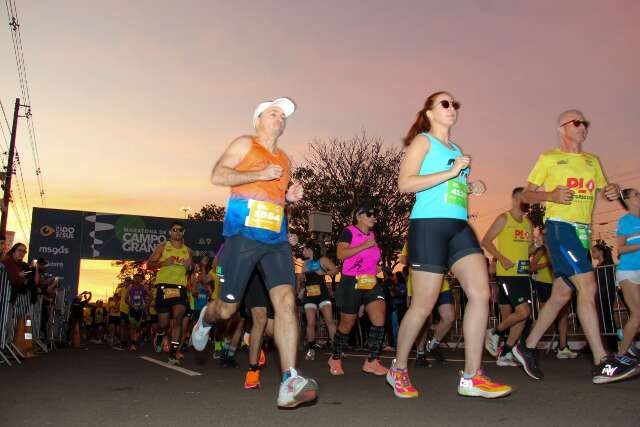 Maratona de Campo Grande interdita vias no domingo; veja rotas alternativas