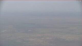 Imagens de antes e depois mostram como a chuva mudou o Pantanal