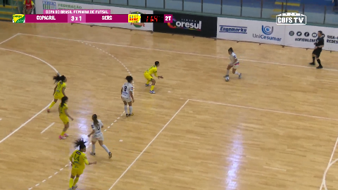 Time de MS perde no Paran&aacute; e d&aacute; adeus &agrave; Copa do Brasil de Futsal