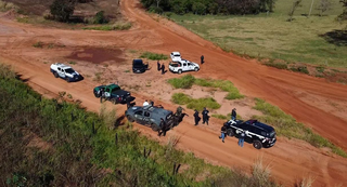 Ladr&otilde;es morrem em confronto com a pol&iacute;cia na linha internacional 
