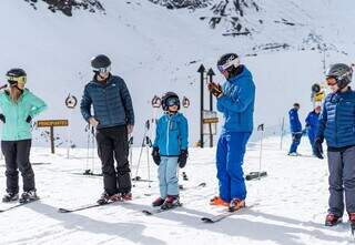 Julho é o auge, mas a época de neve no Chile vai até setembro Julho é o auge, mas a época de neve no Chile vai até setembro