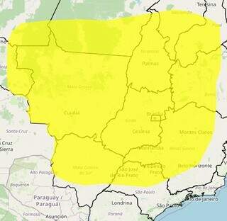 Umidade do ar em MS pode atingir n&iacute;veis compar&aacute;veis ao deserto do Saara