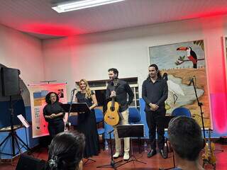 Projeto leva música erudita à fronteira com concerto gratuito Projeto leva música erudita à fronteira com concerto gratuito