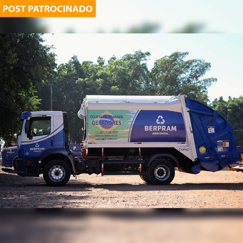 Berpram é solução para coleta de lixo de grandes geradores em Campo Grande