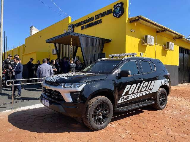 Maior pres&iacute;dio de MS recebe armas, coletes e viatura &ldquo;semiblindada&rdquo;